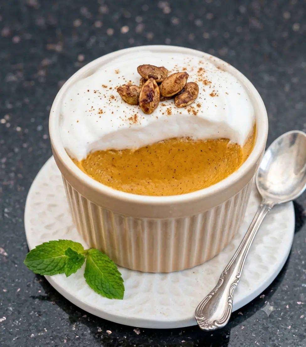 No-Flour Pumpkin Custard